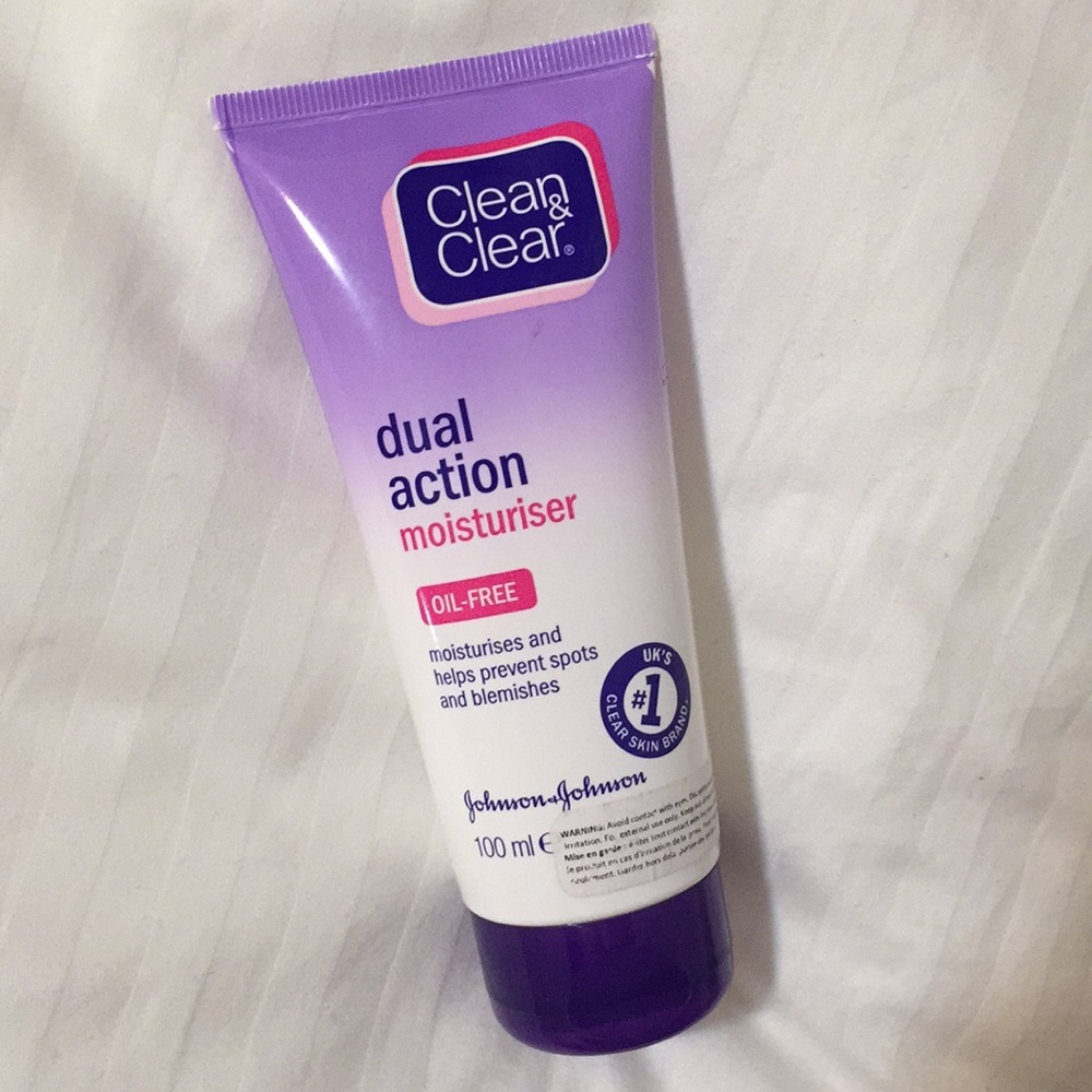 Clean and clear moisturizer
